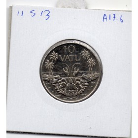 Vanuatu 10 Vatu 2009 Sup-, KM.6 Crabe de cocotier