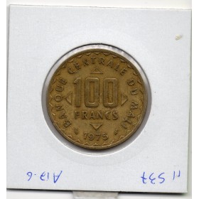 Mali 100 francs 1975 TTB, KM.10 3 épis de Mais