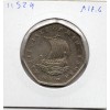 Ile de Man 50 pence 1975, Sup, KM.24, bateau viking