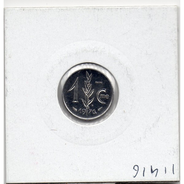 Monaco Rainier III essai 1 centime 1976 Spl, Gad.144