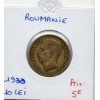 Roumanie 10 lei 1930 TB, KM.49 Carol II