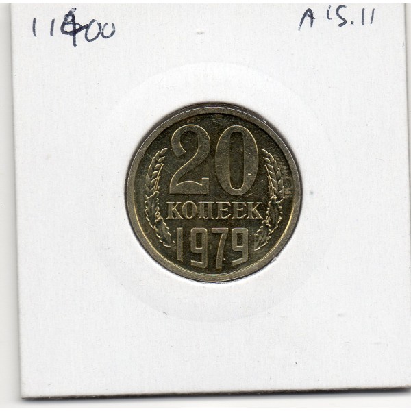 Russie 20 Kopecks 1979 Spl, KM.Y132 15 rubans
