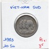 Viet-Nam Sud 10 Su 1953 TTB, KM.1 3 femmes