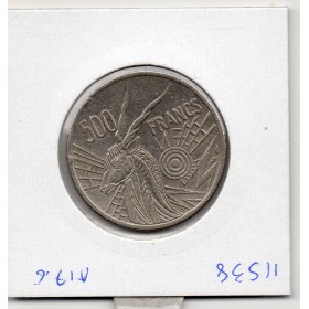 Afrique centrale 500 francs 1976 Sup KM.12 Antilope