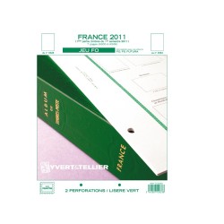 2015 1er  semestre FRANCE FO liseré vert Yvert et Tellier