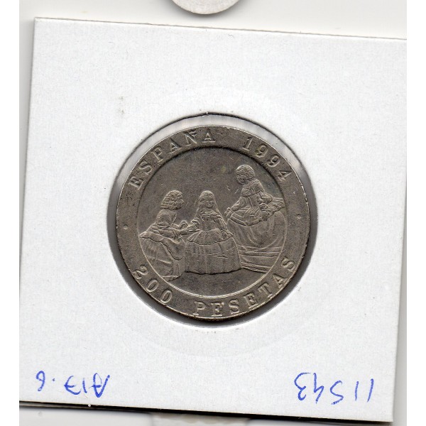 Espagne 200 pesetas 1994 Sup, KM.936 Goya et velasquez