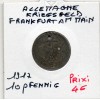 Kriegsgeld Frankfurt Am Main 10 pfennig 1917, TTB perforée triangle
