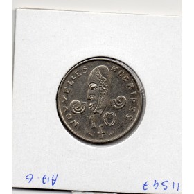 Nouvelles Hébrides 10 Francs 1979 Sup, Lec.37 Dauphin