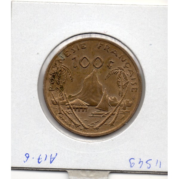 Polynésie Française 100 Francs 1984 Sup, Lec.129