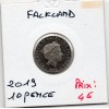Falkland 5 pence 2019 Spl, KM.201 Elizabeth II 5eme effigie