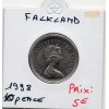 Falkland 10 pence 1998 Spl, KM.5.2 Elizabeth II 2eme effigie