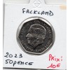 Falkland 50 pence 2023 Spl, KM.212 Charles III