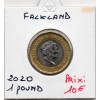 Falkland 1 pound 2020 Spl, KM.204 elizabeth II 5eme effigie