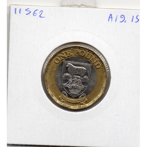 Falkland 1 pound 2020 Spl, KM.204 elizabeth II 5eme effigie