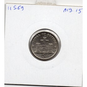 Ile de Man 5 pence 2007, Spl, KM.1255, Elizabeth II 4eme effigie