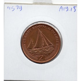 Ile de Man 2 pence 2000 Spl, KM.1037, Clasht Rooin