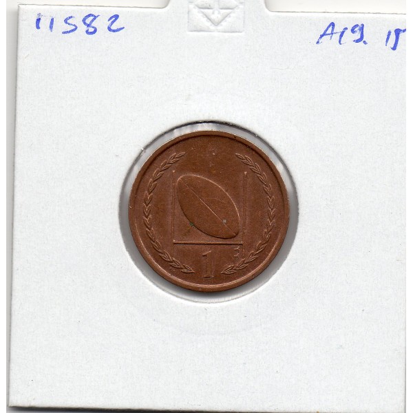 ile de Man 1 penny 1998 Sup, KM.823.2 Rugby