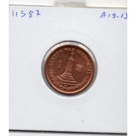 Ile de Man 1 penny 2008 Spl, KM.1253 Monument Santon