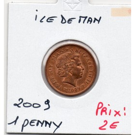 Ile de Man 1 penny 2009 Spl, KM.1253 Monument Santon