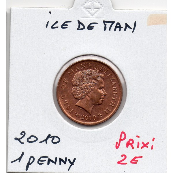 Ile de Man 1 penny 2010 Spl, KM.1253 Monument Santon