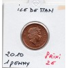 Ile de Man 1 penny 2010 Spl, KM.1253 Monument Santon
