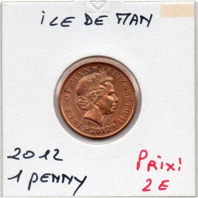 Ile de Man 1 penny 2012 Spl, KM.1253 Monument Santon