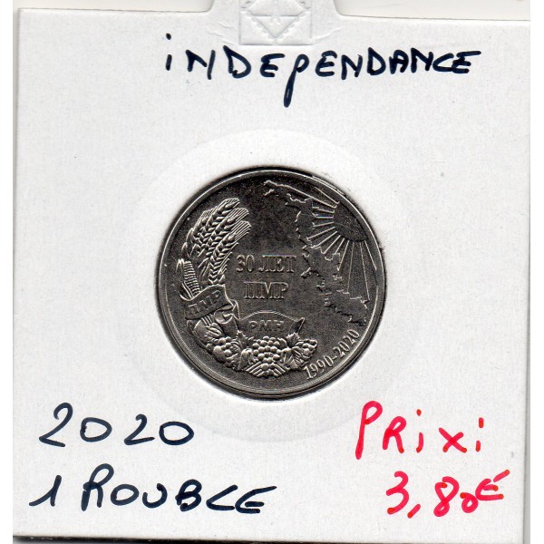 Transnistrie 1 rouble 2020 Spl KM.365 Indépendance