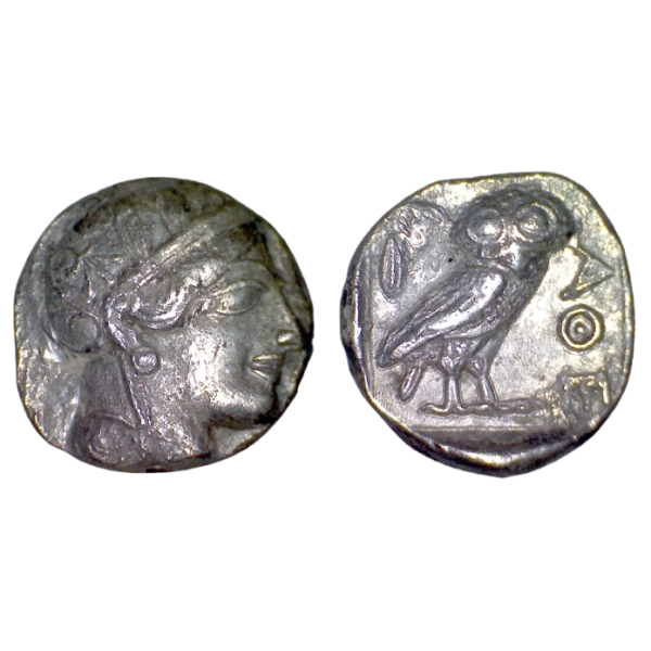 Attique, Athènes Tetradrachme (-465) Athena chouette