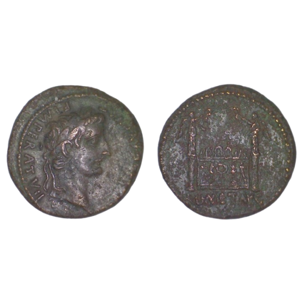 As de Tibère (12-14), ric.207 Lyon Autel des Gaules