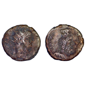 Tetradrachme de Néron pour l'Egypte (63-64 an 10), RPC 5274 Sérapis