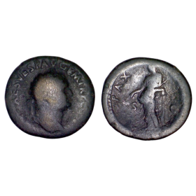 As de Titus (80) RIC.229 PAS AVGVST Rome