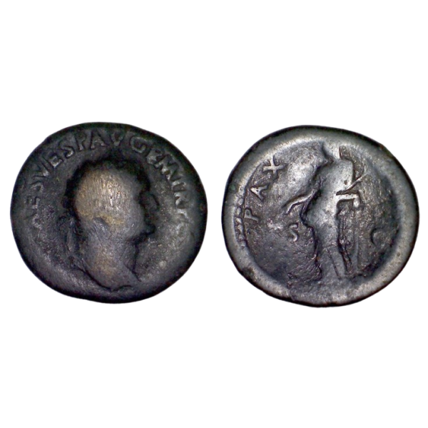 As de Titus (80) RIC.229 PAS AVGVST Rome