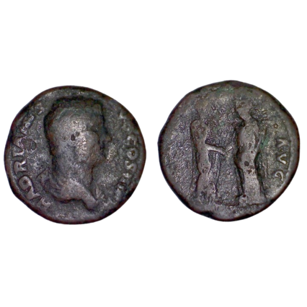 As d'Hadrien (134-138) RIC.793a ADVENTVS AVG atelier Rome