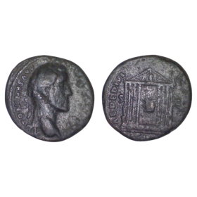 As d'Antonin le pieux (158-159), RIC.1021a AEDE DIVI AVG REST Rome