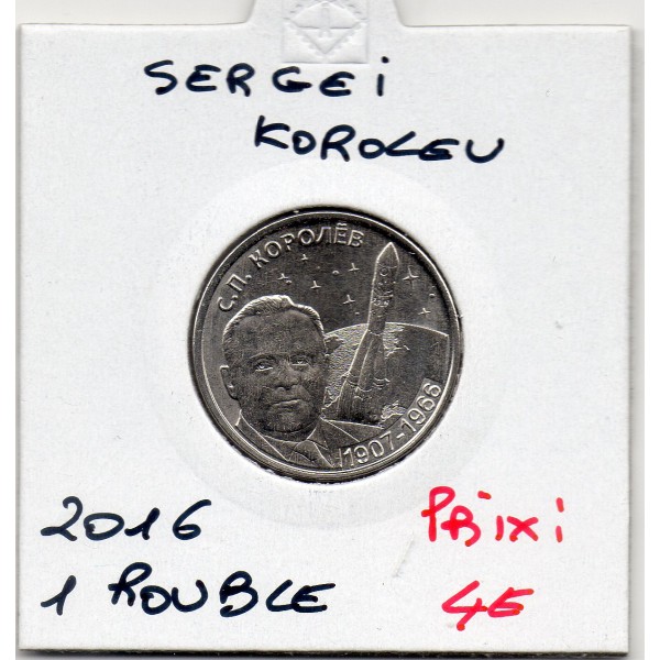Transnistrie 1 rouble 2017 Spl KM.258 Sergei korolev