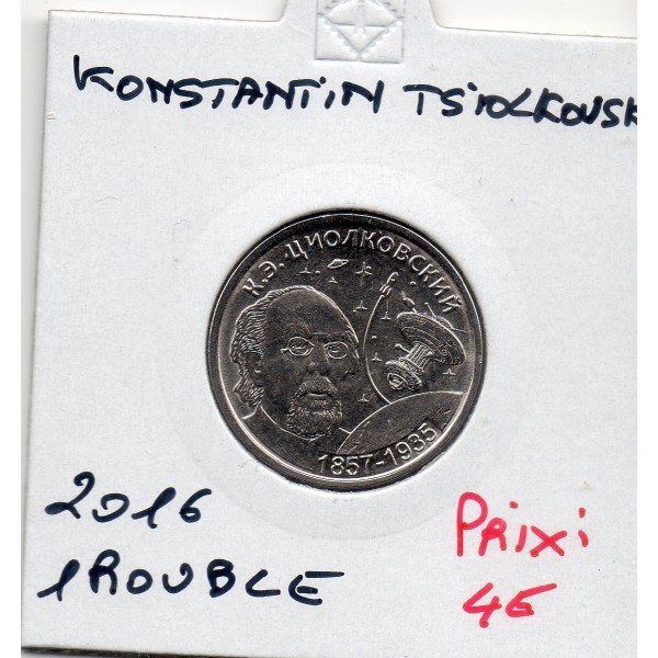 Transnistrie 1 rouble 2017 Spl KM.257 Konstantin Tsiolkovsky