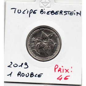Transnistrie 1 rouble 2019 Spl KM.329 Tulipe Bieberstein