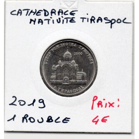 Transnistrie 1 rouble 2019 Spl KM.334 Cathédrale Nativité de Tiraspol