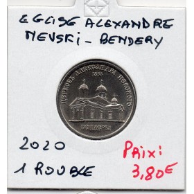Transnistrie 1 rouble 2020 Spl KM.371 Eglise Alexandre Nevsky Bendery