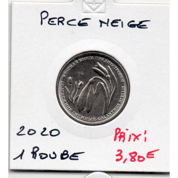 Transnistrie 1 rouble 2020 Spl KM.369 Perce Neige