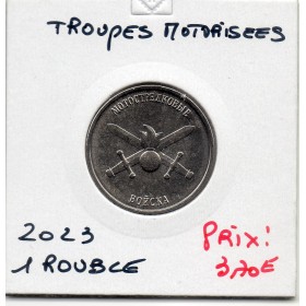Transnistrie 1 rouble 2023 Spl KM.518 Troupes Motorisées