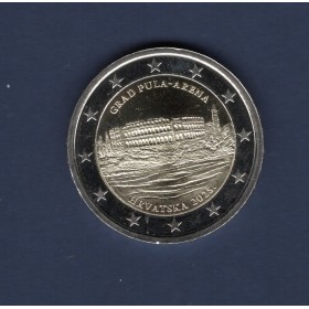 2 euro commémorative Croatie 2025, Pula Arène pièce de monnaie €