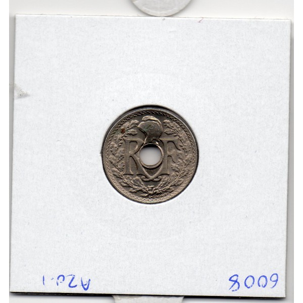 5 centimes Lindauer 1923 Poissy Sup tache