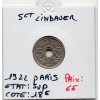 5 centimes Lindauer 1922 Paris Sup
