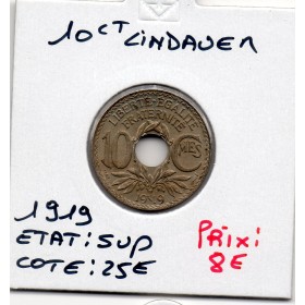 10 centimes Lindauer 1919 Sup