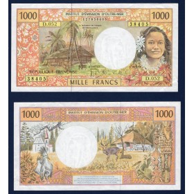 Polynésie Française P.2l , TTB+ Billet de 1000 Francs 2011