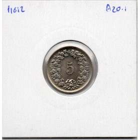 Suisse 5 rappen 1969 FDC, KM.26 tête de Helvetia