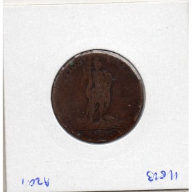 Italie Sardaigne 5 Soldi 1794 TB, KM.91 Victor Amédée