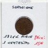 Italie Sardaigne 1 centesimo 1826 L TTB, KM.125 Charles Felix