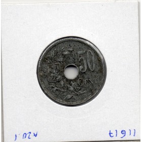 Belgique 50 centimes 1918 Sup, KM 83 pièce de monnaie